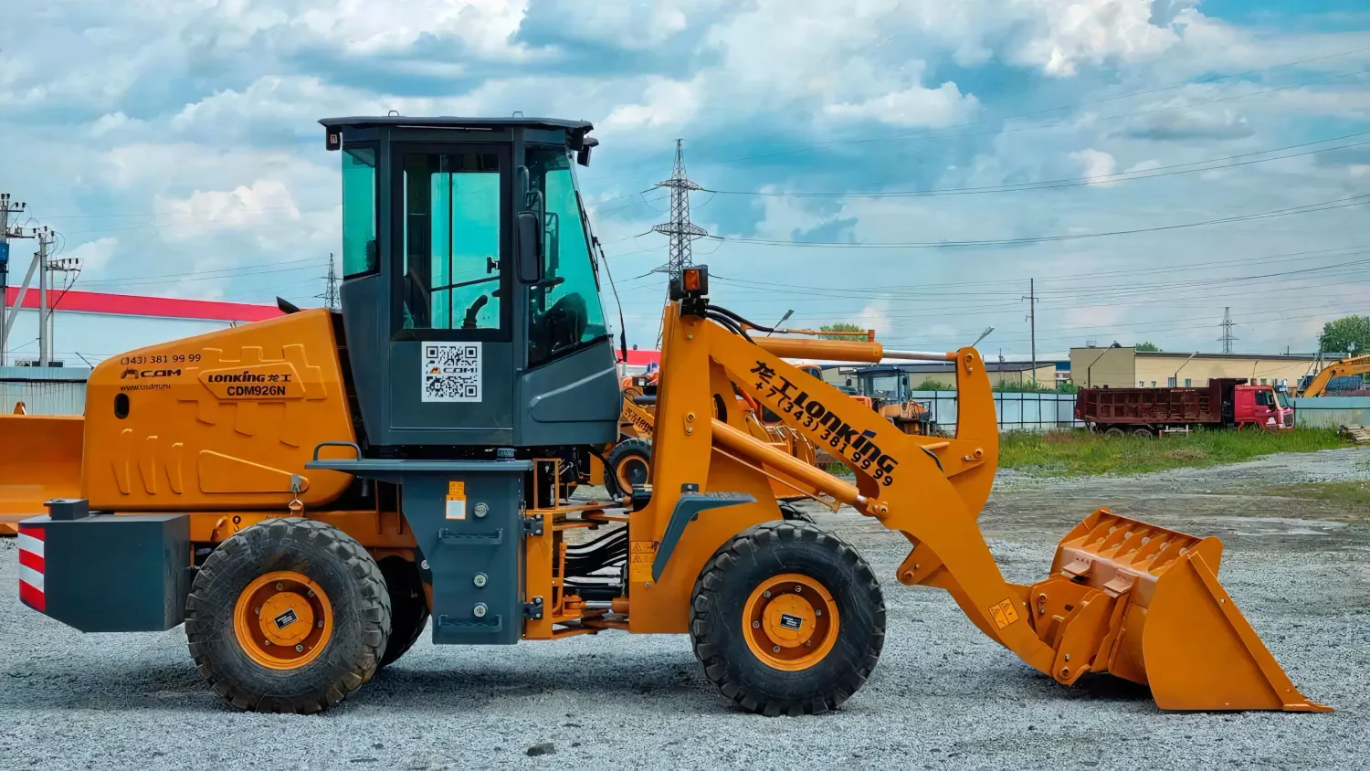 Фронтальный погрузчик Lonking 926N — фото